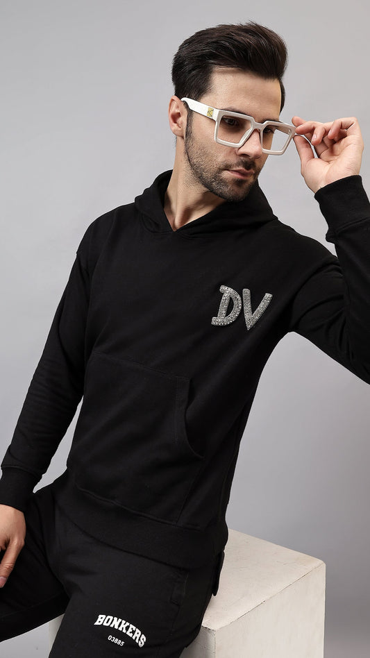 NOIR LUXE HOODIE (BLACK)