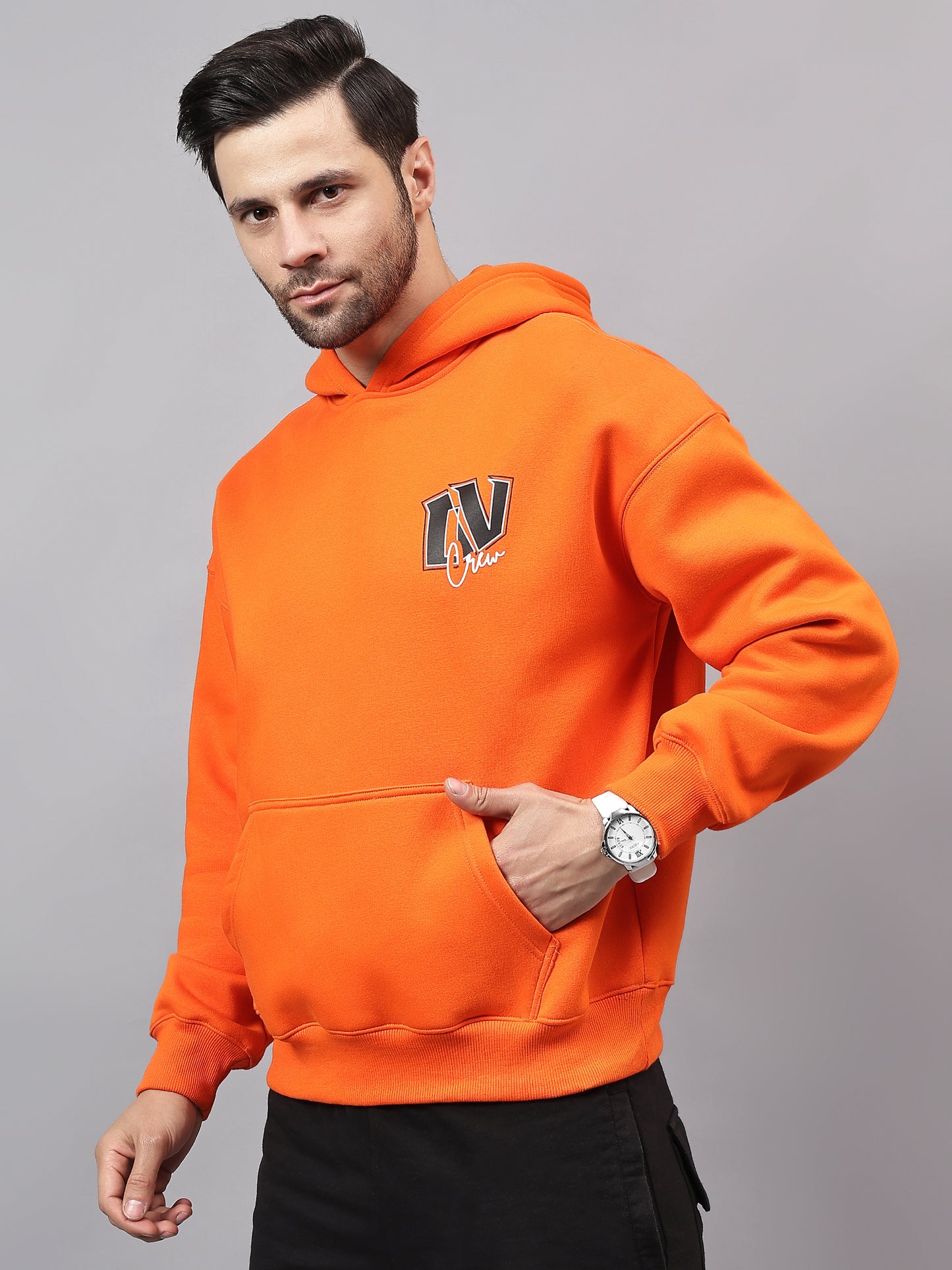 CITRUS CREW HOODIE (ORANGE)